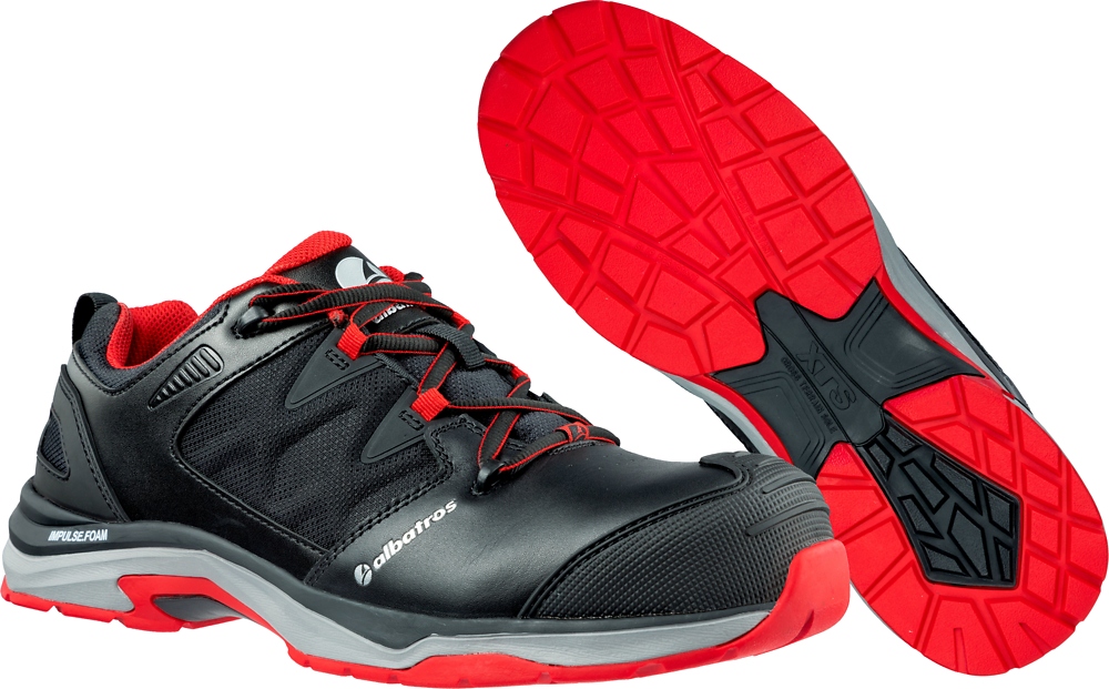 Giày bảo hộ Albatros ULTRATRAIL 646200 BLK LOW S3 ESD HRO SRC tiêu chuẩn thấp cổ màu đen