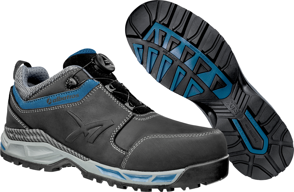 Giày bảo hộ Albatros TOFANE BLACK QL LOW S3 ESD HRO SRC