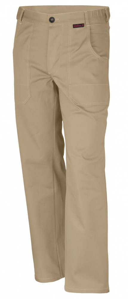 Quần bảo hộ lao động Qualitex BW320 Favorit 61938A3 màu vàng cát (khaki)