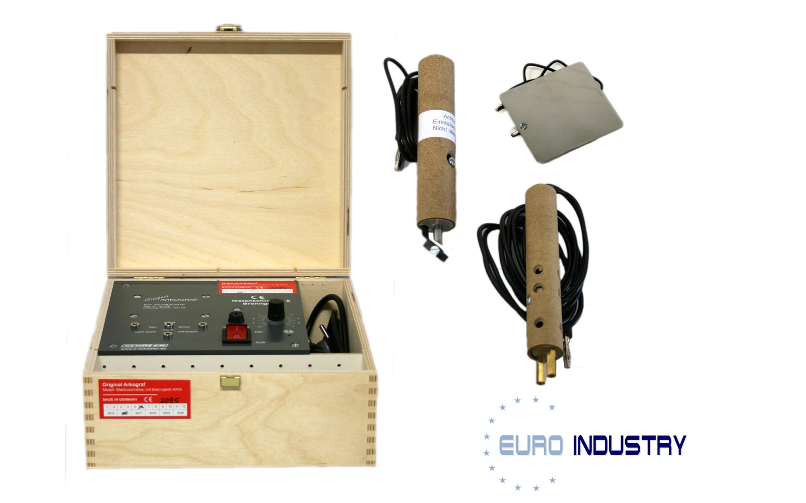 Bút khắc hồ quang điện và bút vẽ lửa Arkograf 700411 công suất 100 VA