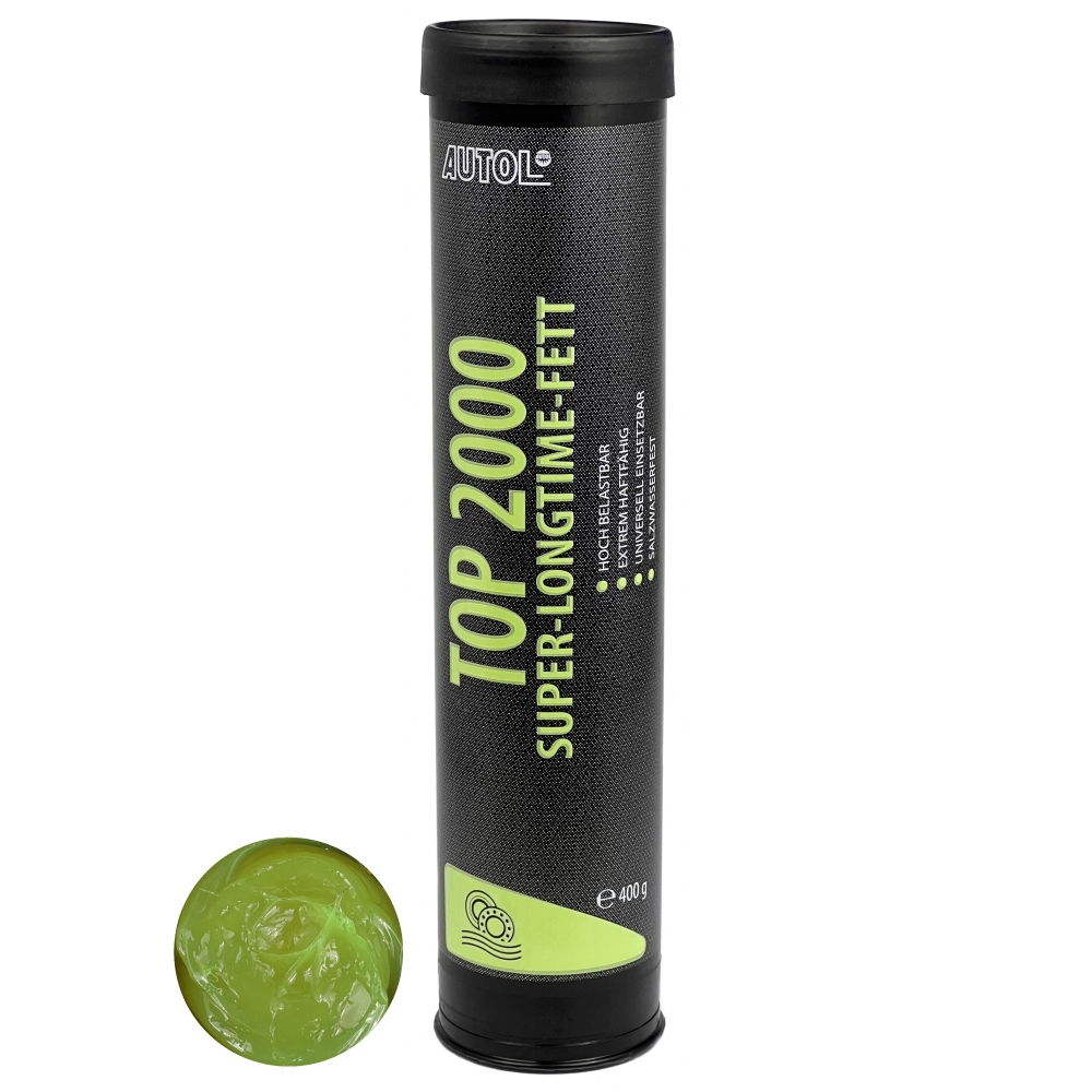 Mỡ bôi trơn chịu cực áp AUTOL TOP 2000 Super-Longtime dạng tuýp 400g