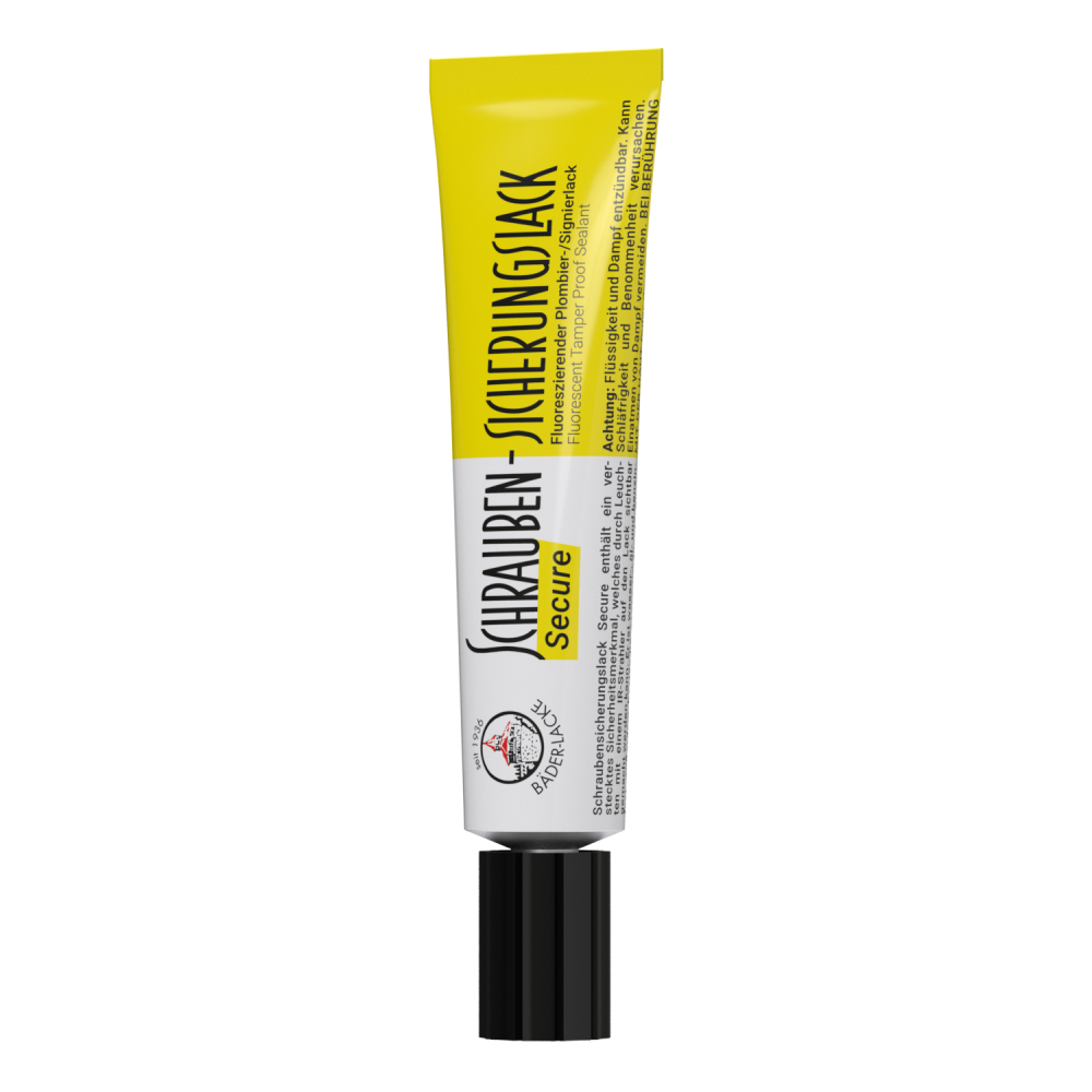 Niêm phong đánh dấu Bäder Secure chống tháo mở cho tuýp 20ml