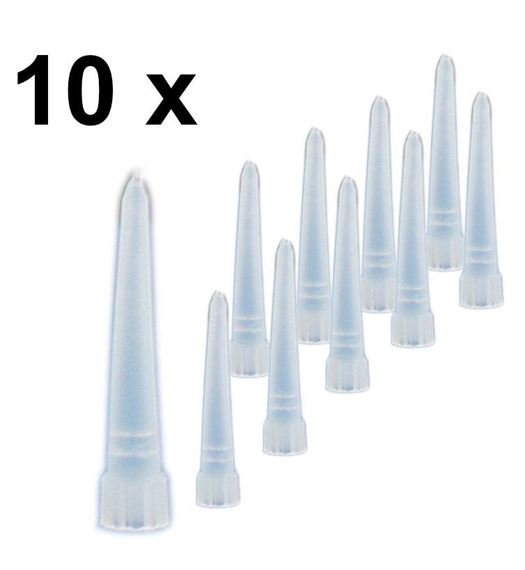 Vòi phun dài chính xác của Bäder dành cho tuýp keo đánh dấu niêm phong - 10 cái