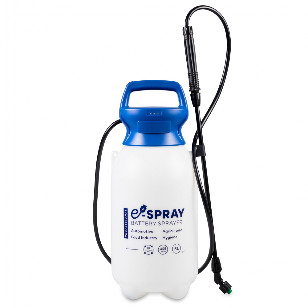 Máy phun E-Spray dùng pin để khử trùng & làm sạch 8L