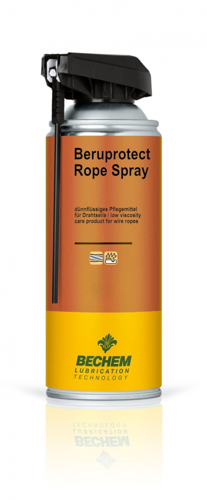Bechem Beruprotect Rope Spray bình xịt bảo dưỡng cáp thép độ nhớt thấp 400 ml
