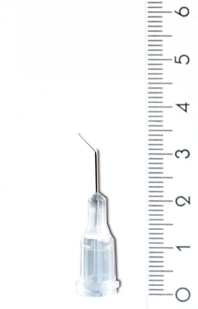 Vòi xịt bẻ góc 45 độ dùng cho tuýp keo đánh dấu niêm phong đầu ra 12,7mm đường kính lỗ 0,21mm