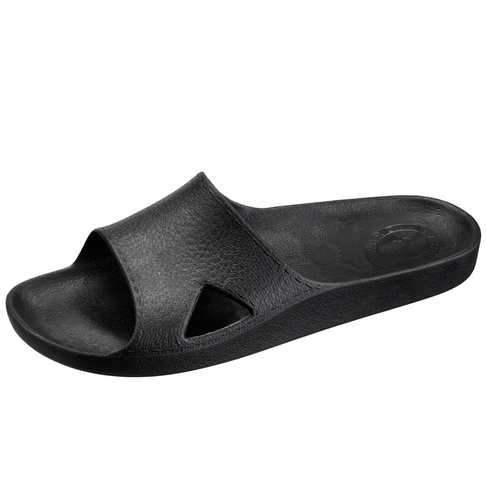 Euromax 35006 Dép lê tắm nhựa PVC KEMI màu đen size 36-49