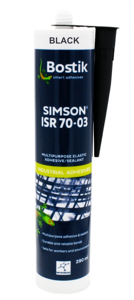 Keo trám khe và kết dính đàn hồi Bostik Simson ISR 70-03 công nghệ SMP màu đen 290ml