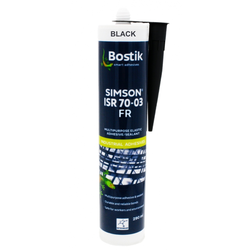 Keo trám đàn hồi Bostik Simson ISR 70-03 FR công nghệ SMP màu đen 290ml