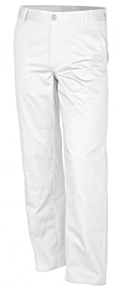 Quần bảo hộ lao động Qualitex Basic 61938DF4 100% cotton màu trắng size 42-110
