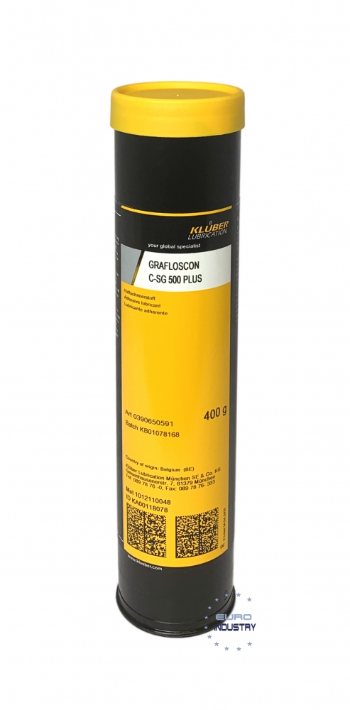 Mỡ bôi trơn dính Klüber Grafloscon C-SG 500 Plus dạng tuýp 400g