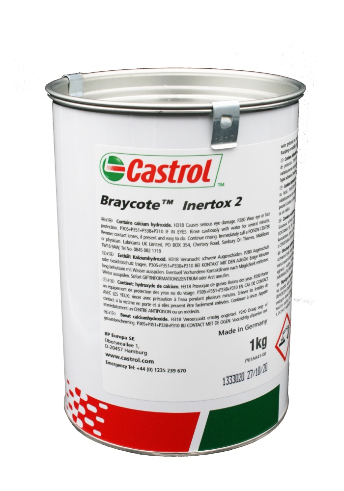 Mỡ chịu nhiệt độ cao Castrol Braycote Inertox 2 hộp 1kg