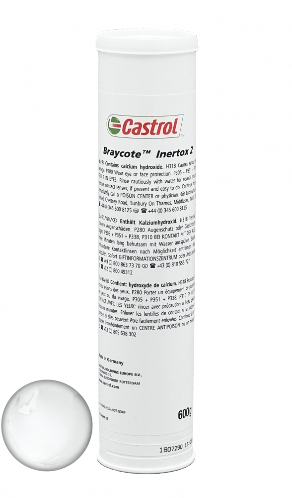 Mỡ chịu nhiệt Castrol Braycote Inertox 2 dạng tuýp 600g