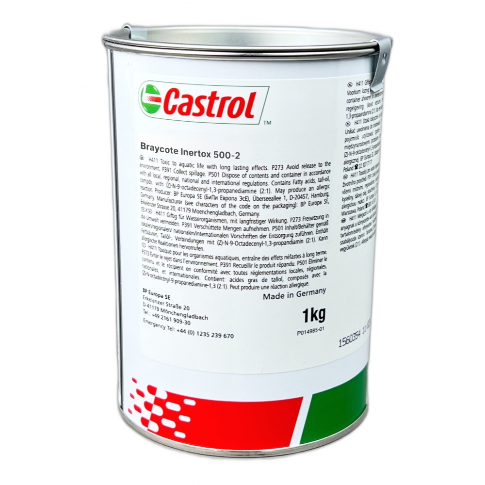 Mỡ chịu nhiệt Castrol Braycote Inertox 500-2 hộp 1kg