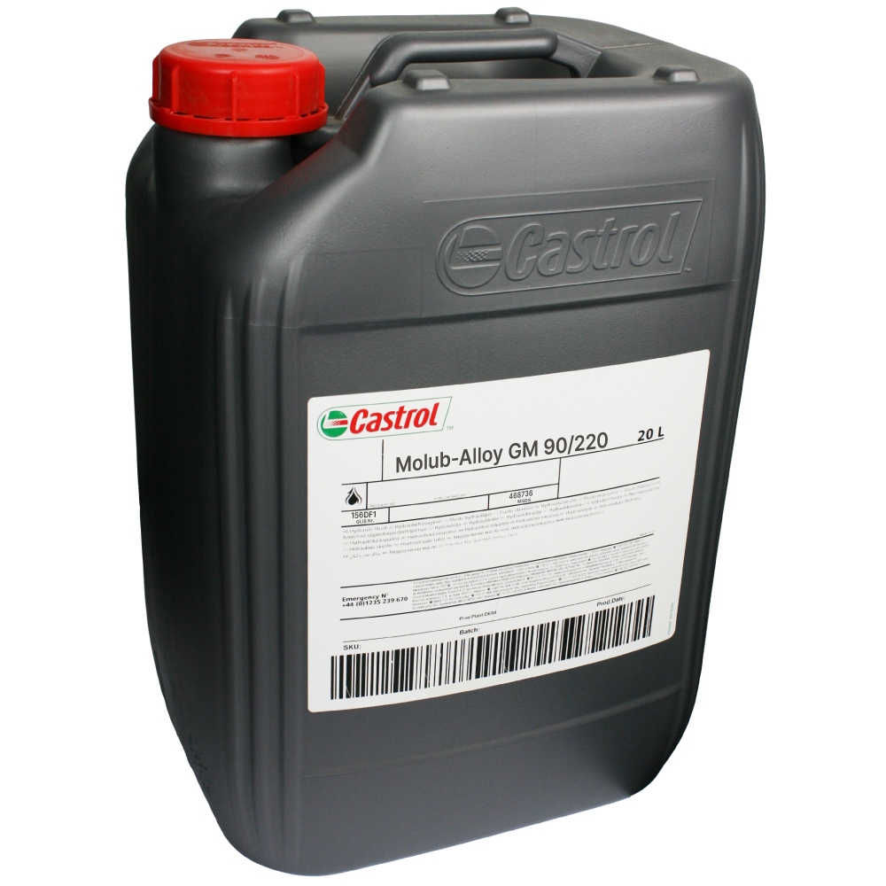 Dầu bánh răng Castrol Molub-Alloy GM 90/220 chứa phụ gia bôi trơn rắn 20L