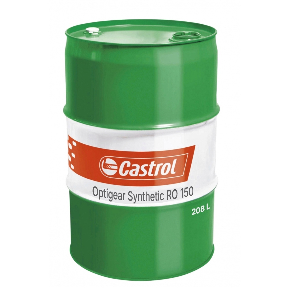 Dầu bánh răng hiệu suất cao Castrol Optigear Synthetic RO 150 208l