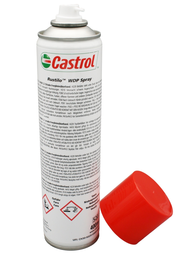 Dầu thâm nhập Castrol Rustilo WDP Spray dạng bình xịt 400ml