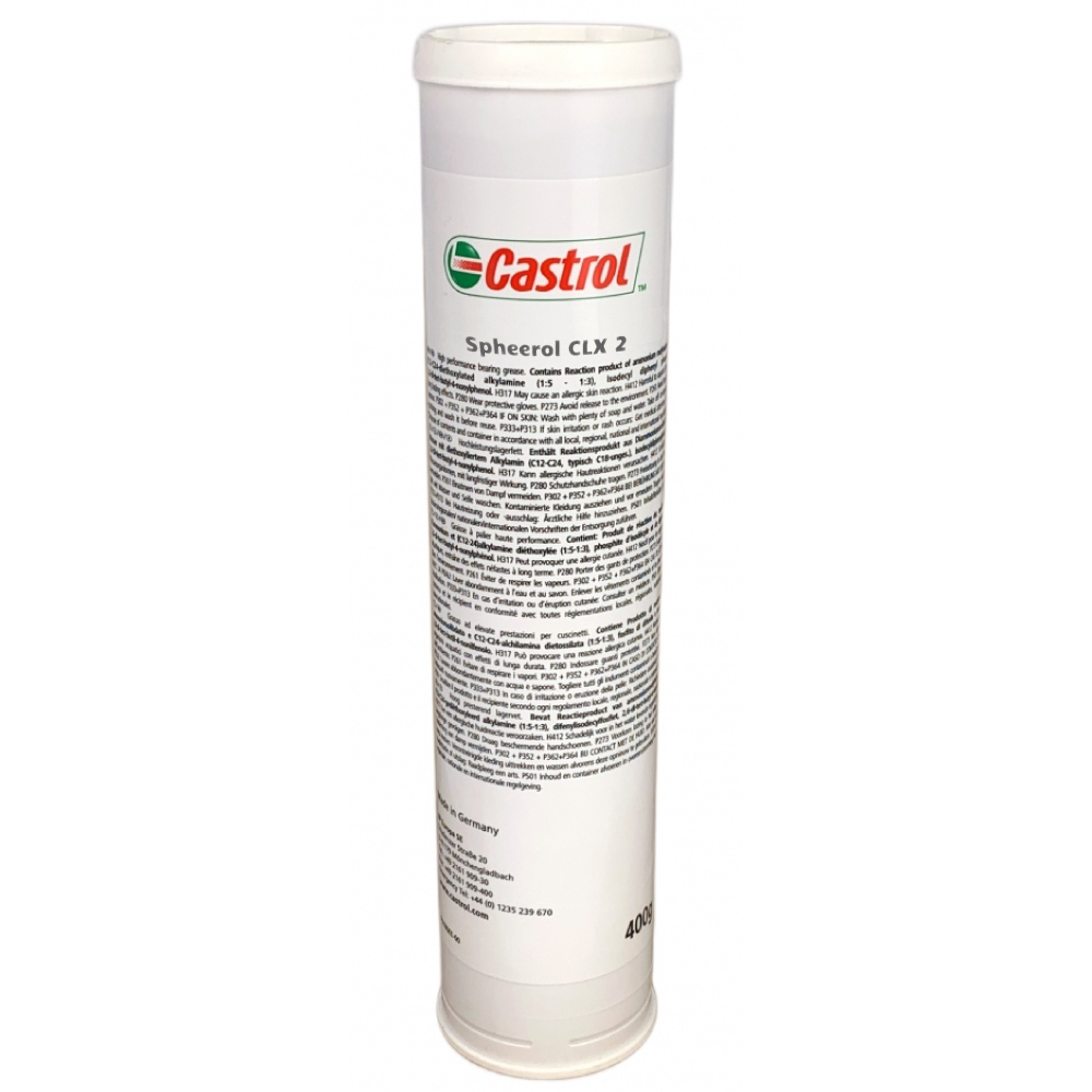 Mỡ chịu nước Castrol Spheerol CLX 2 NLGI 2 dạng tuýp 400g