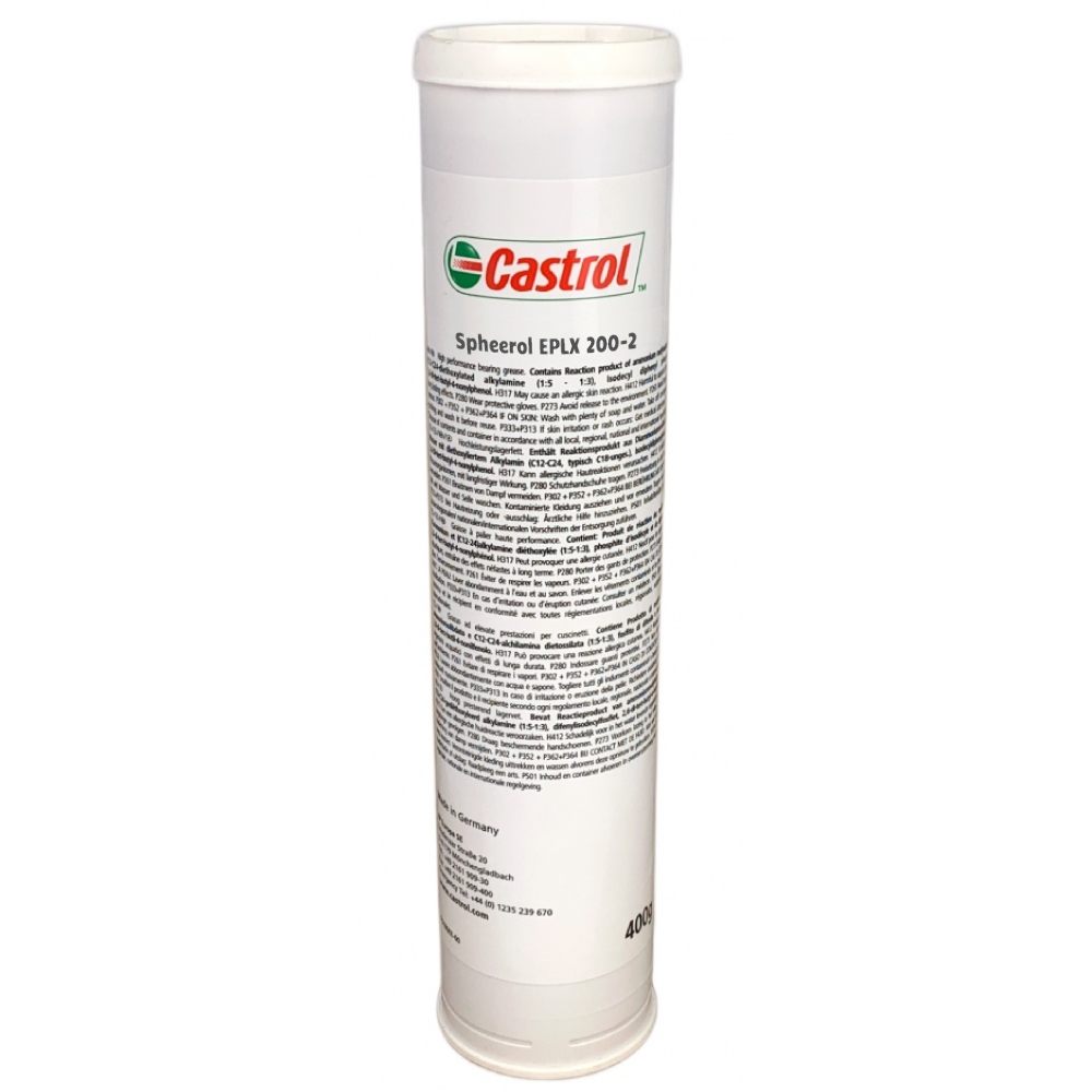 Mỡ bôi trơn gốc lithium hiệu suất cao Castrol Spheerol EPLX 200-2 400g