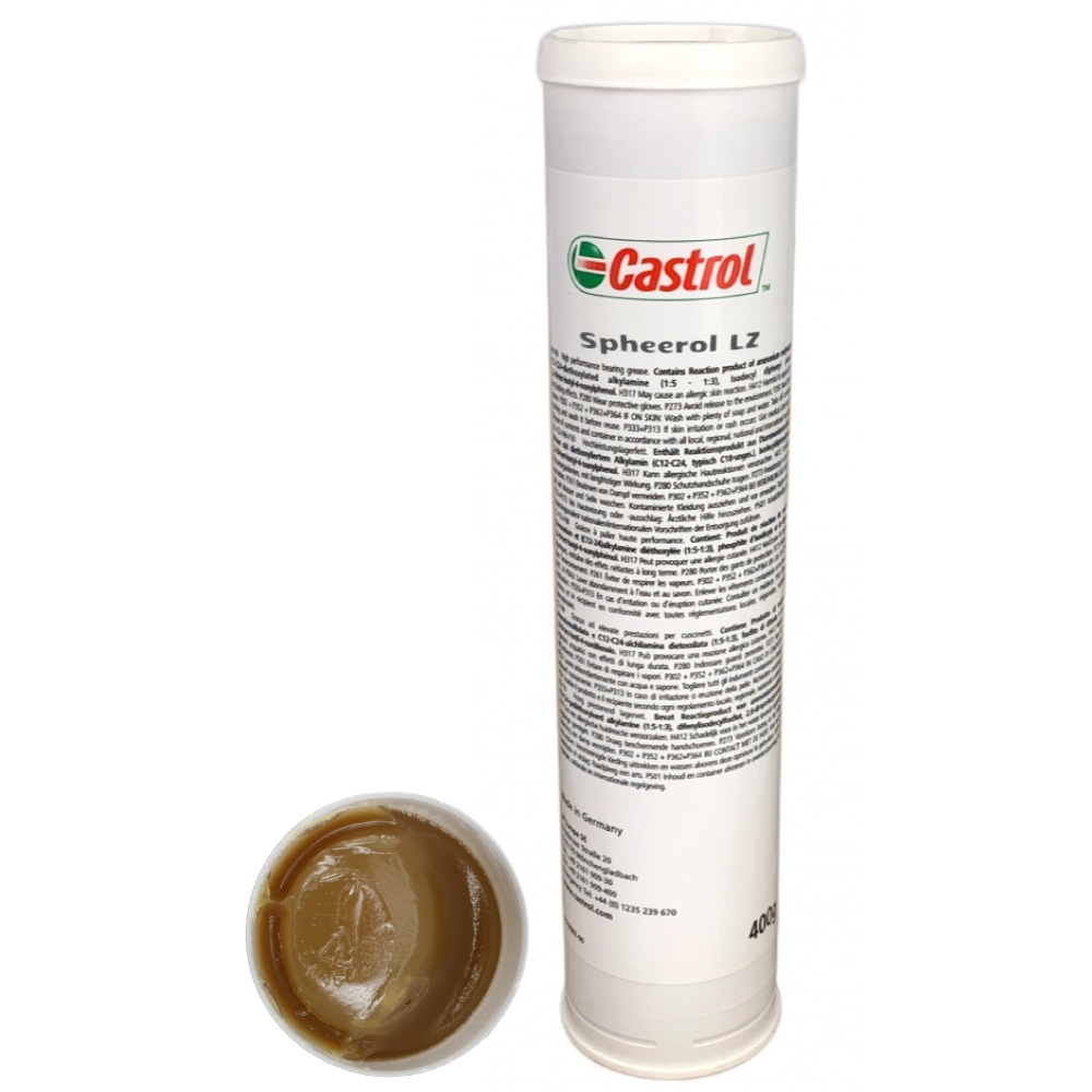 Mỡ bôi trơn đa năng dài hạn Castrol Spheerol LZ NLGI 2 400g