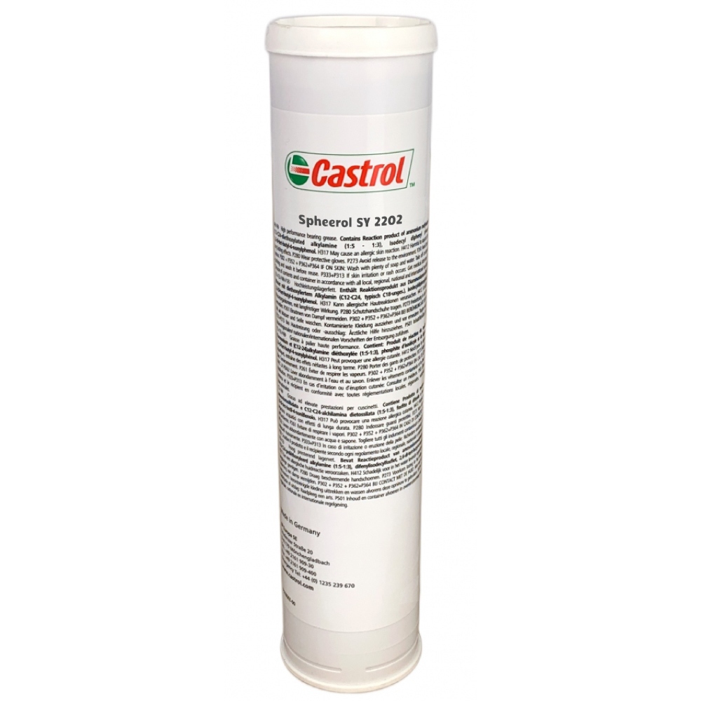 Mỡ bôi trơn tổng hợp gốc Lithium Castrol Spheerol SY 2202 dạng tuýp 380g