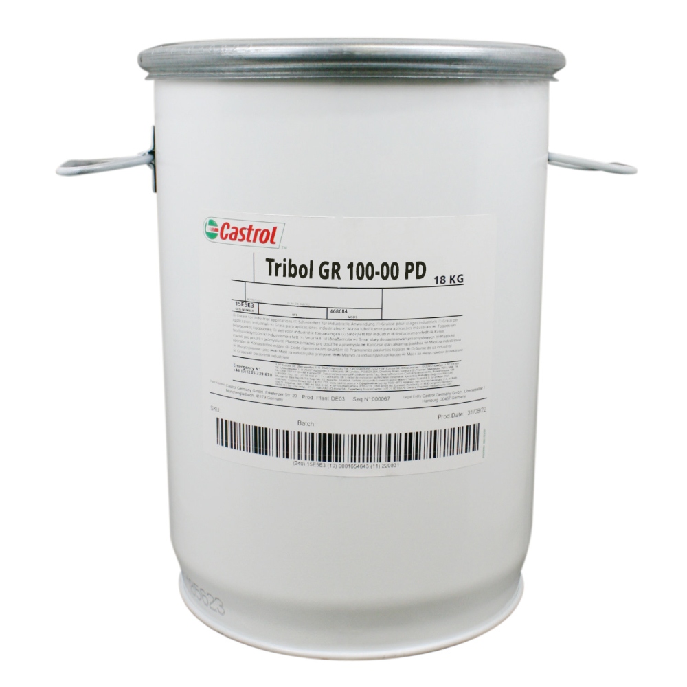 Mỡ bôi trơn vòng bi hiệu suất cao Castrol Tribol GR 100-00 PD 18kg