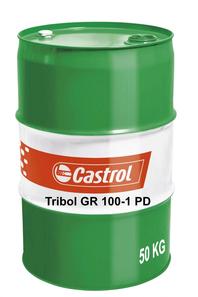 Mỡ bôi trơn vòng bi hiệu năng cao Castrol Tribol GR 100-1 PD thùng 50kg
