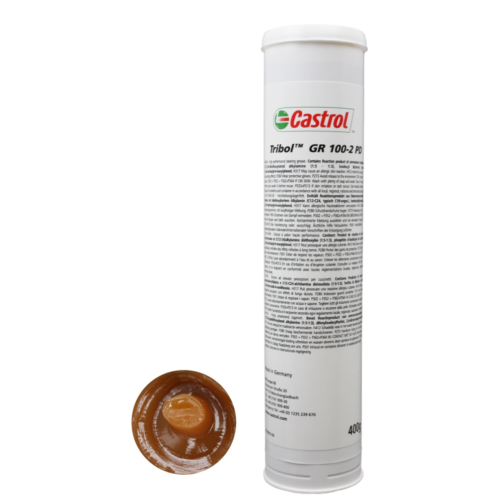 Mỡ bôi trơn hiệu suất cao Castrol Tribol GR 100-2 PD dạng tuýp 400g