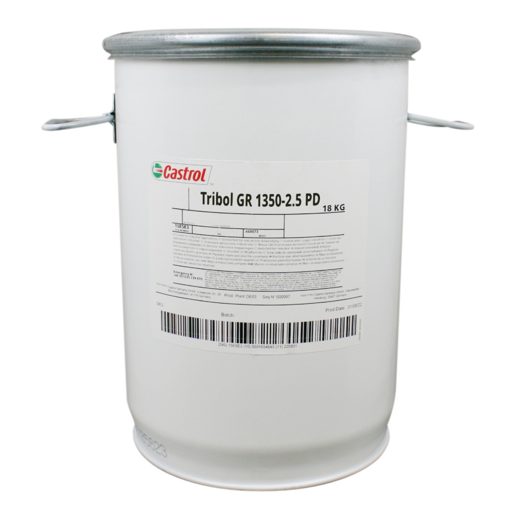 Mỡ bôi trơn vòng bi hiệu suất cao Castrol Tribol GR 1350-2.5 PD 18kg