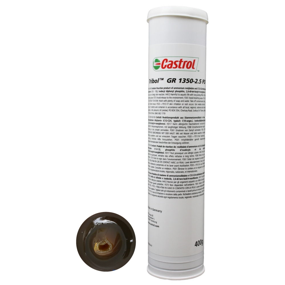 Mỡ bôi trơn vòng bi hiệu năng cao Castrol Tribol GR 1350-2.5 PD 400g