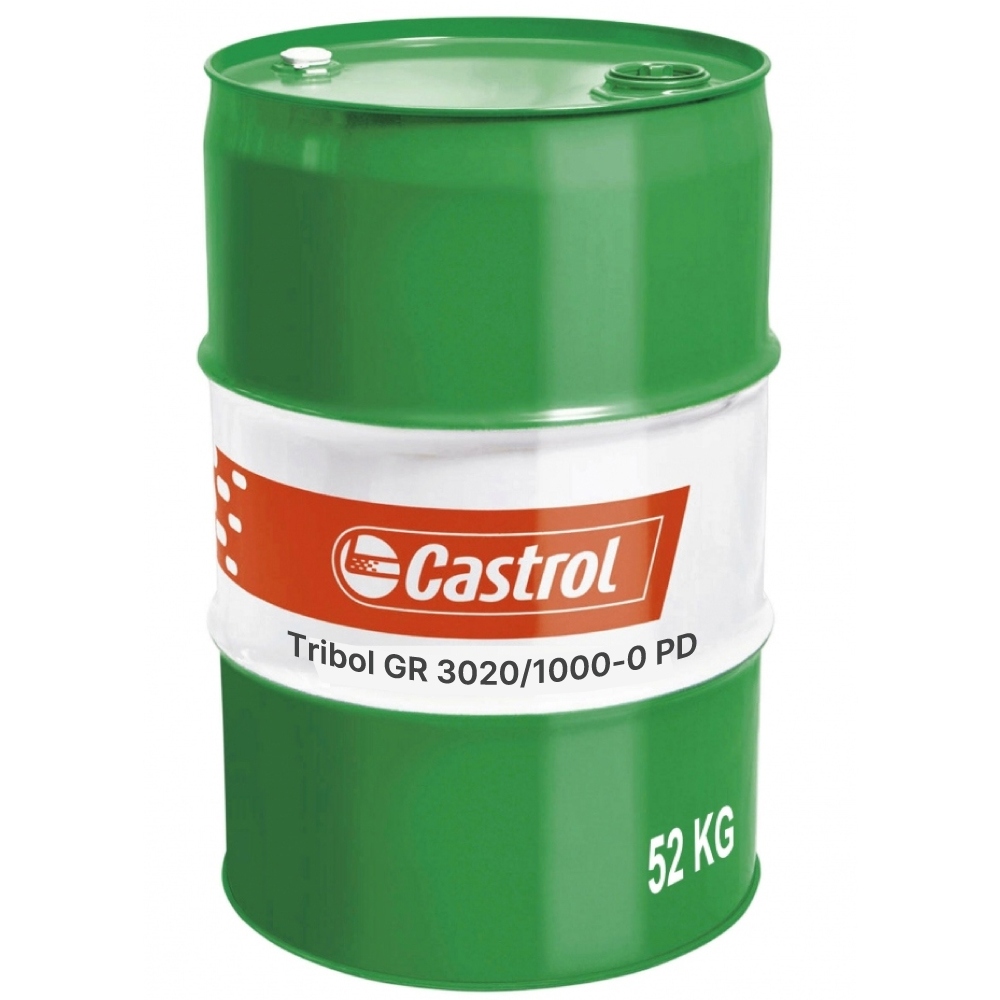 Mỡ bôi trơn hiệu suất cao Castrol Tribol GR 3020/1000-0 PD cấp NLGI-0 52kg