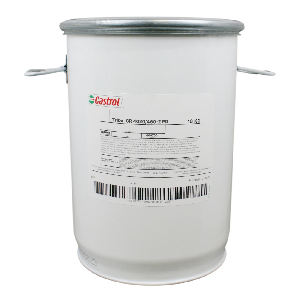 Mỡ bôi trơn vòng bi hiệu suất cao Castrol Tribol GR 4020/460-2 PD 18Kg