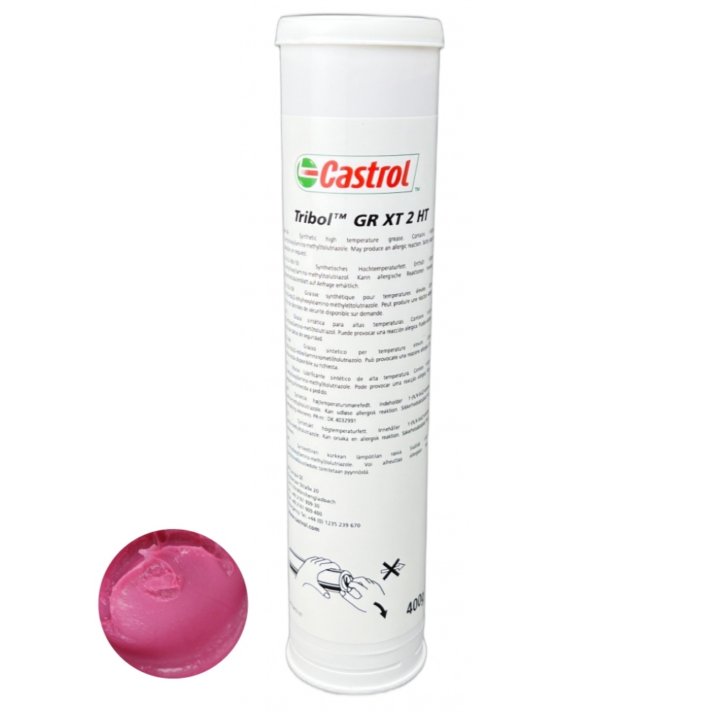 Mỡ chịu nhiệt độ cao cho vòng bi Castrol Tribol GR XT 2 HT 400g