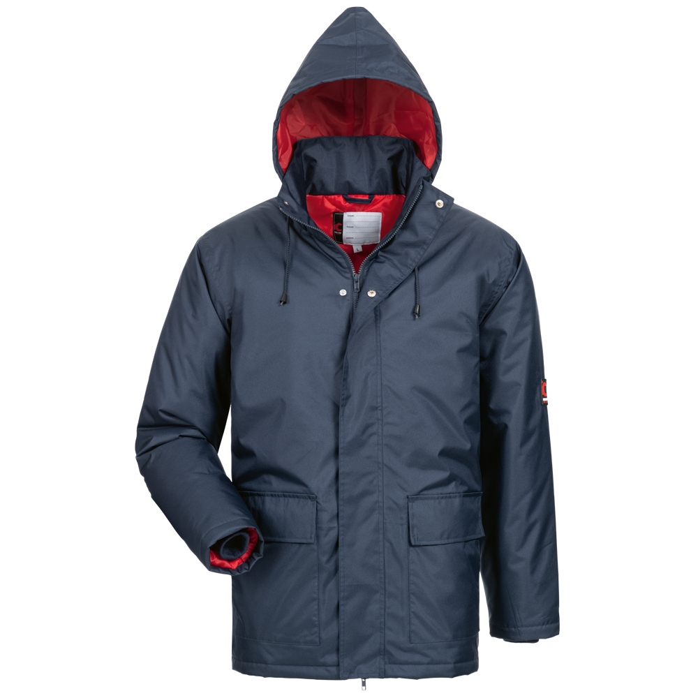 Áo khoác parka mùa đông Craftland 2080 AMRUM màu xanh navy/đỏ cỡ S-XXXL