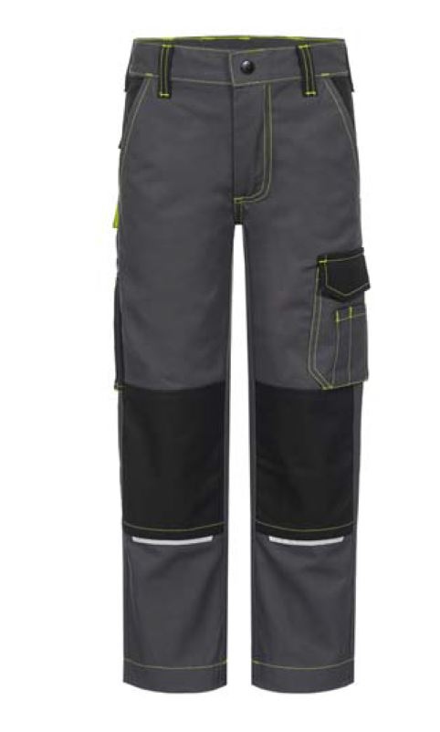 Quần bảo hộ trẻ em Craftland 22483 OKE Twill màu xám/đen