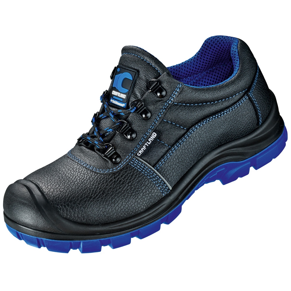Giày bảo hộ thấp cổ Craftland 31170 LUBIN đen/xanh S1P size 36-48