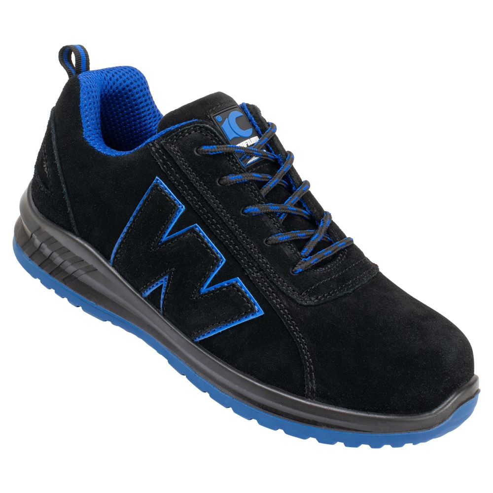 Giày bảo hộ thấp cổ Craftland 31181 MARLOW đen/xanh S1P size 36-47