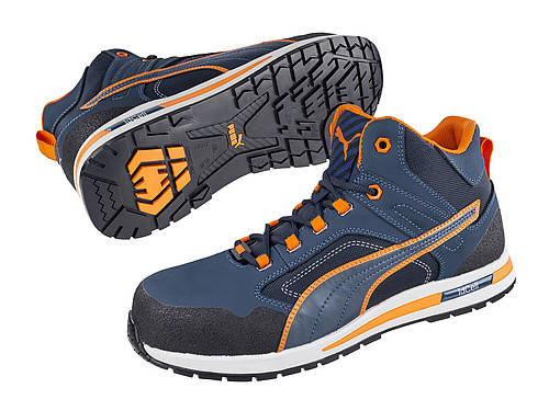 Giày bảo hộ cao cổ Puma 633140 CROSSTWIST MID Urban Protect tiêu chuẩn S3 HRO SRC