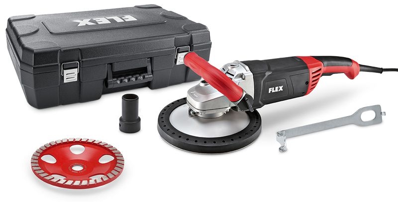 Máy mài bê tông phục hồi Flex (420.514) LD 24-6 180 R - Bộ Kit Turbo-Jet