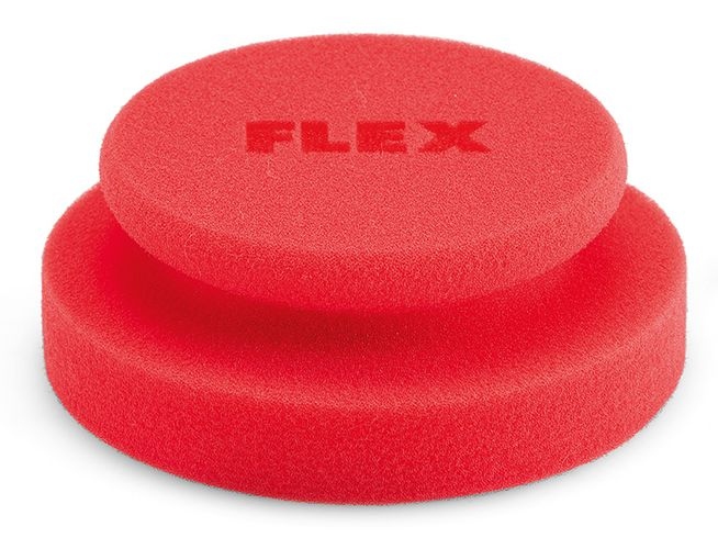 FLEX 442.682 Phớt đánh bóng PUK R 130 đường kính 130mm mềm/màu đỏ