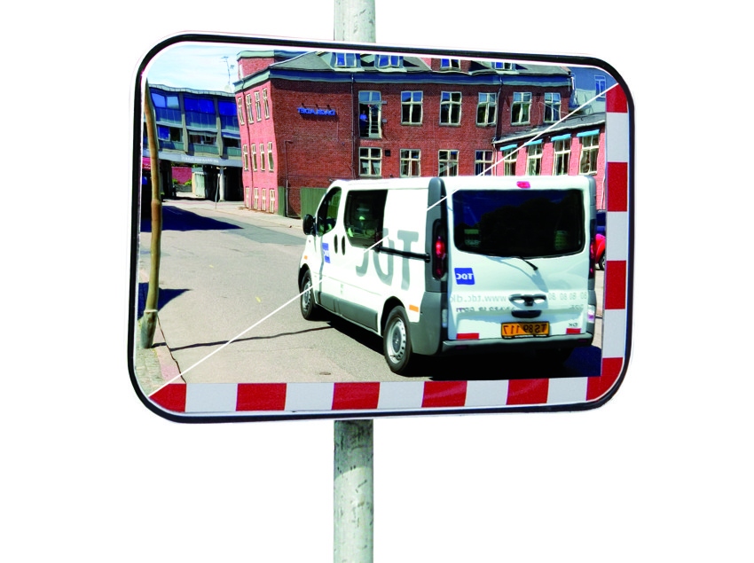 Gương cầu giao thông Dancop US TM-I, chất liệu acrylic không có dán màng phản quang