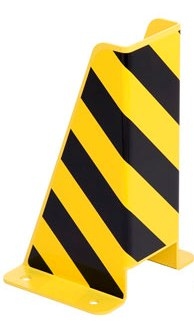 Thanh chắn bảo vệ va chạm CRASH STOP 6250 hình chữ U, màu Đen-Vàng 40 cm