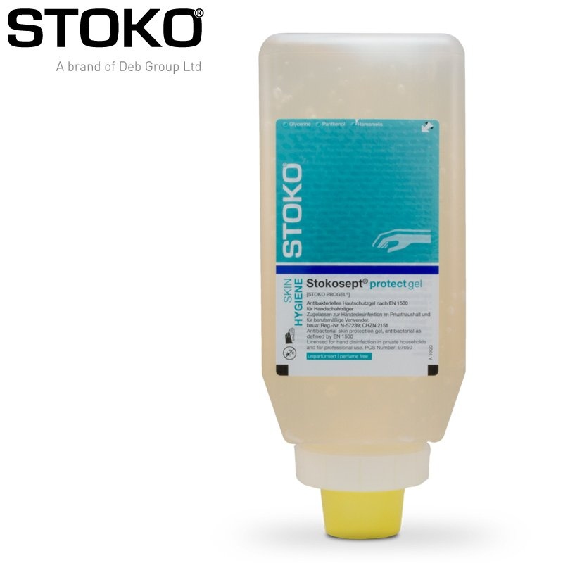 Deb 99055598 Gel rửa tay sát khuẩn Stokosept protect chai mềm 1 lít