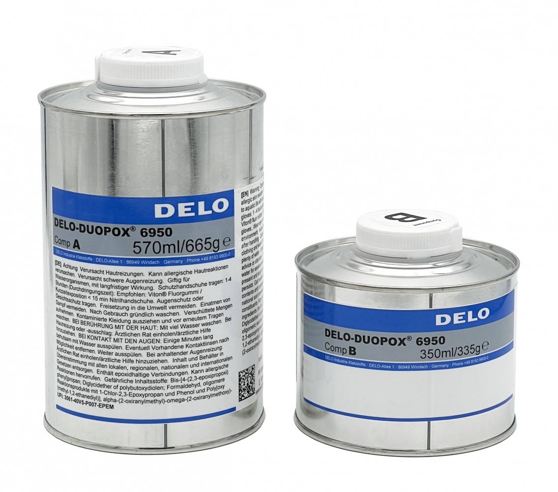 Keo epoxy 2 thành phần đa năng DELO-DUOPOX 6950 1 kg