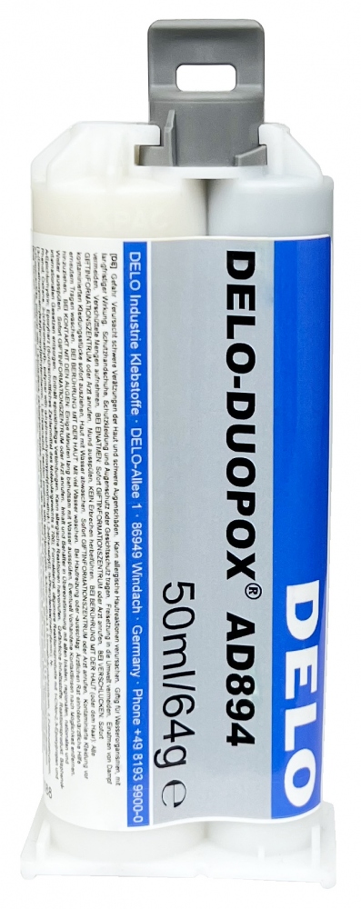 Keo dán Epoxy hai thành phần DELO-DUOPOX AD894, lấp đầy khe hở, màu đen, 50ml