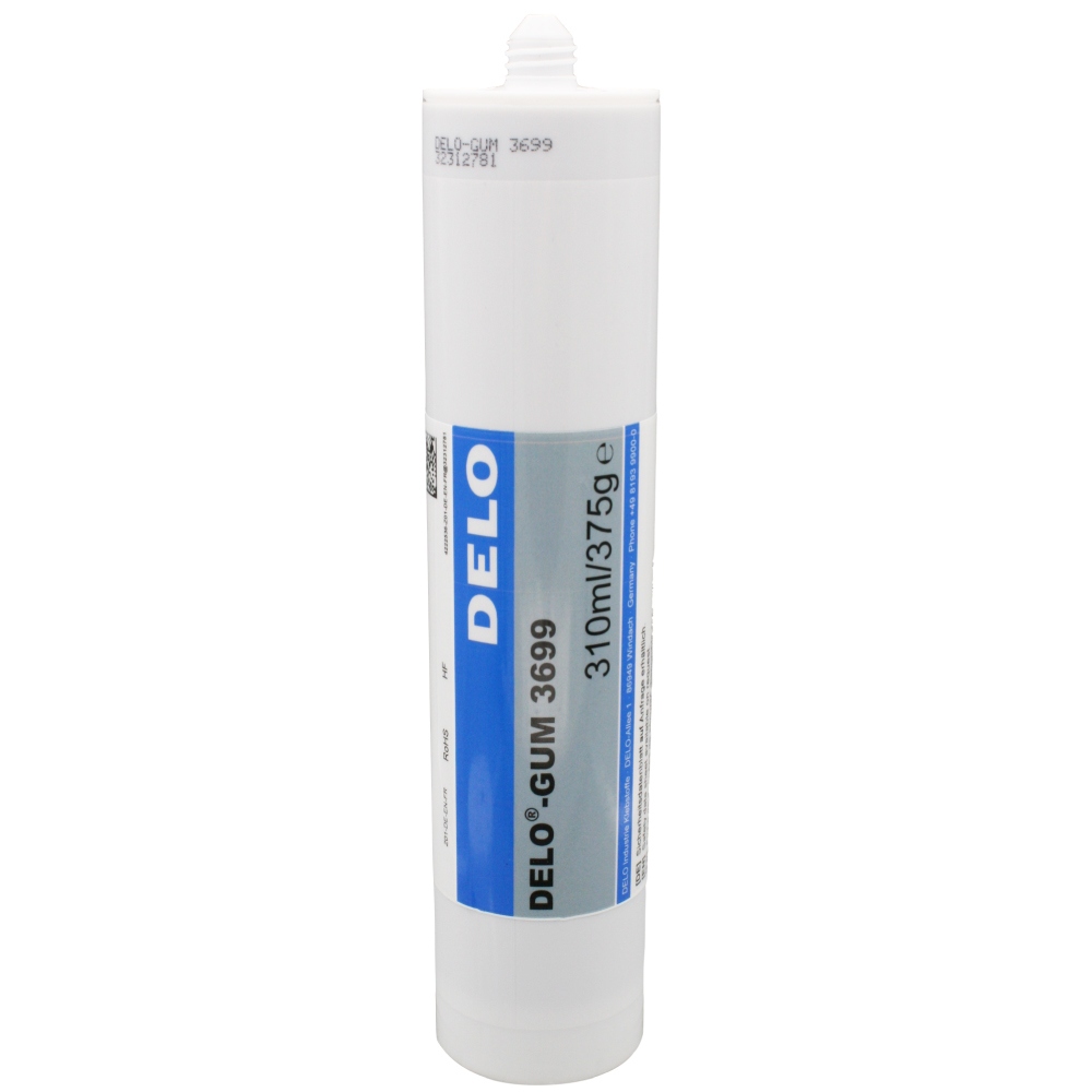 DELO-GUM 3699 Cao su silicone chịu nhiệt độ cao lên đến 300°C, 375 g