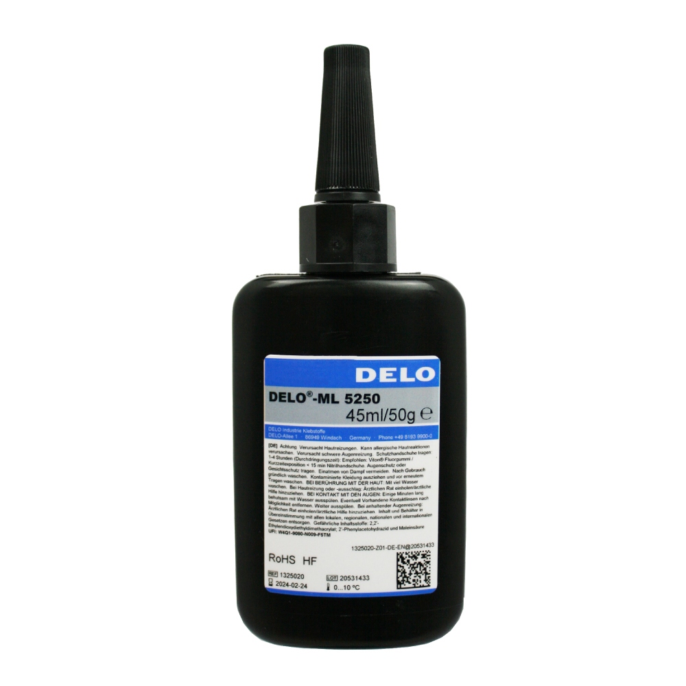 Keo khóa ren & Keo trám khe ren Delo ML 5250 lực trung bình màu xanh dương 50g