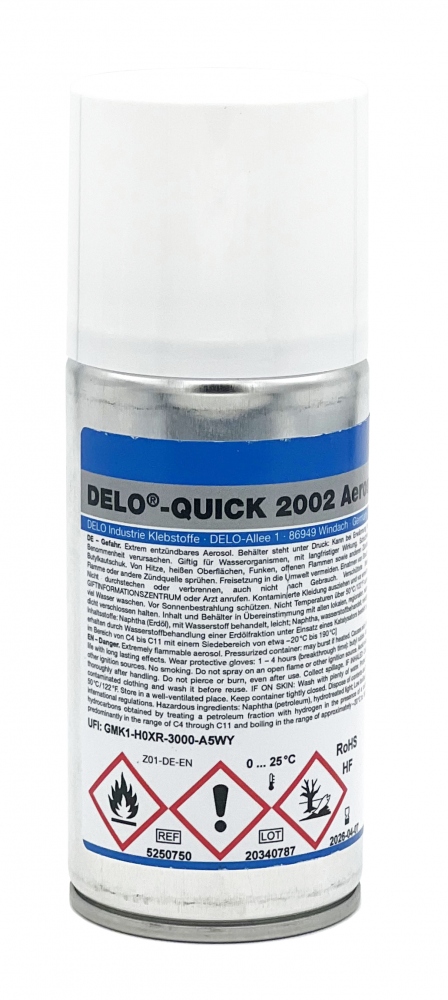 Chai xịt làm sạch DELO-QUICK 2002 dạng bình xịt 150 ml