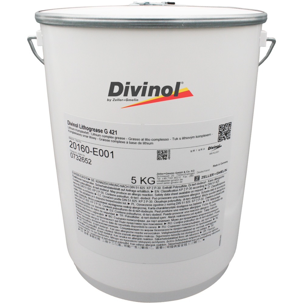 Mỡ bôi trơn phức hợp Lithium Divinol G421 5kg