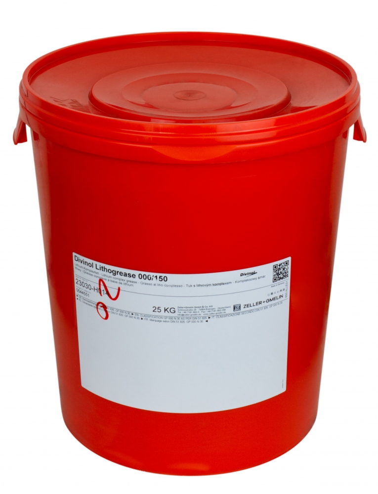 Mỡ phức lithium Divinol Lithogrease 000/150 HQ thùng 25kg